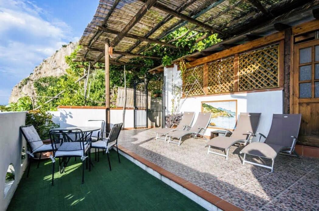 Villa Lena Conca dei Marini Exteriér fotografie
